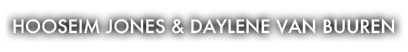 Hooseim Jones & Daylene van Buuren
